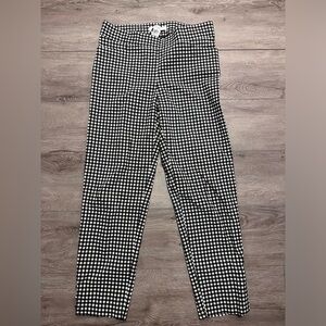 Black and White Checkered Pants Size M